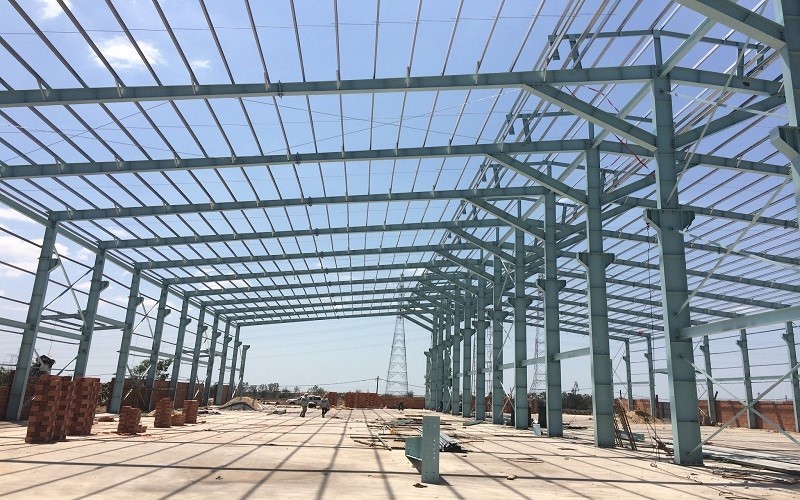 Gia công lắp dựng kết cấu thép tại Tp Quảng Ngãi