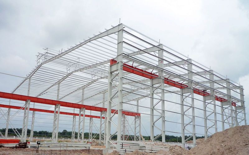 Lắp dựng vì kèo tại Bình Định