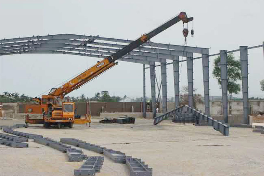 Nguyên tắc lắp dựng vì kèo thép nhà tiền chế
