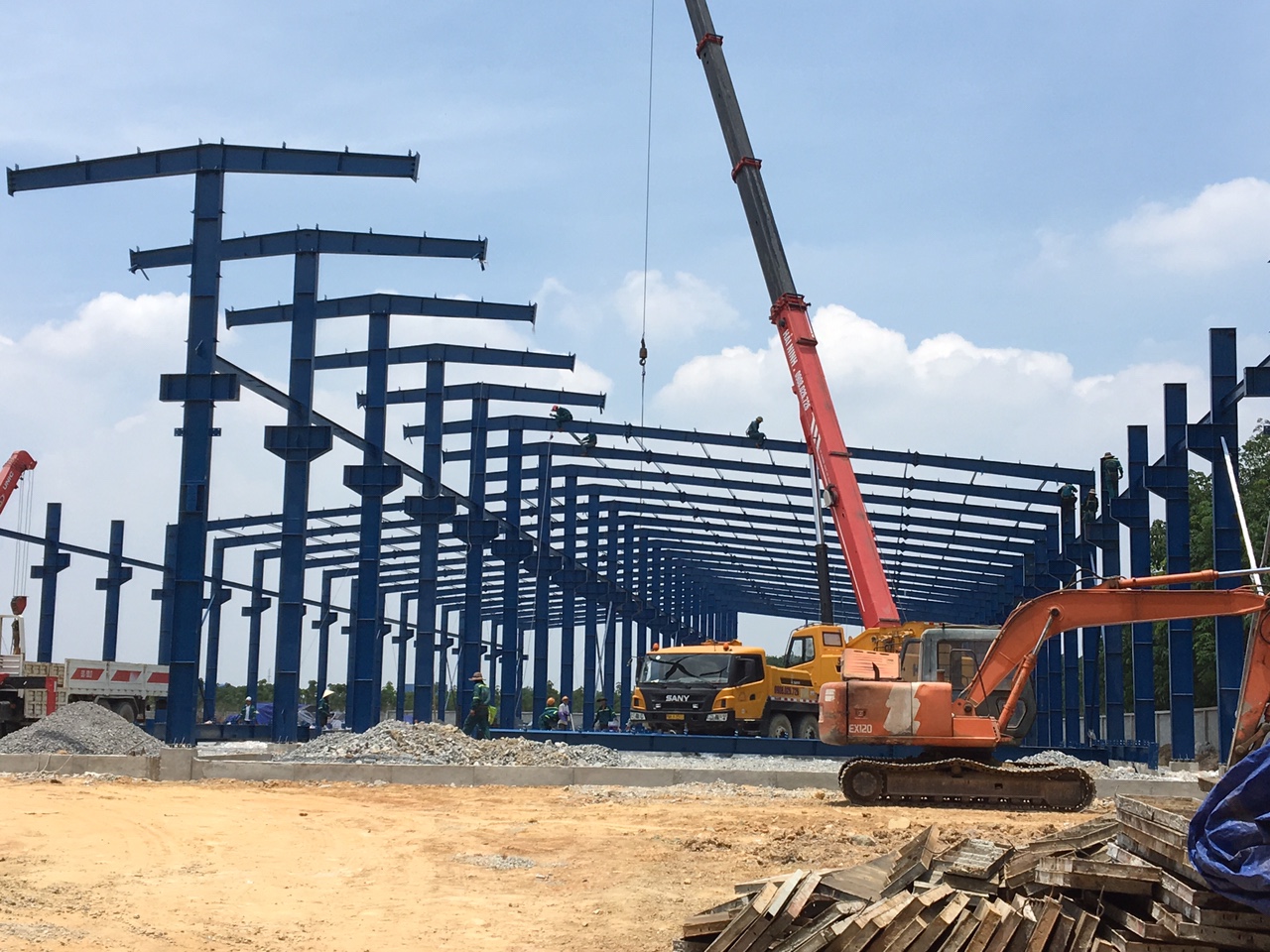 Đơn vị gia công lắp.dựng kết cấu thép Đắk Lắk