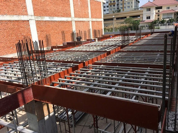 Yêu cầu khi tiến hành đóng coppha