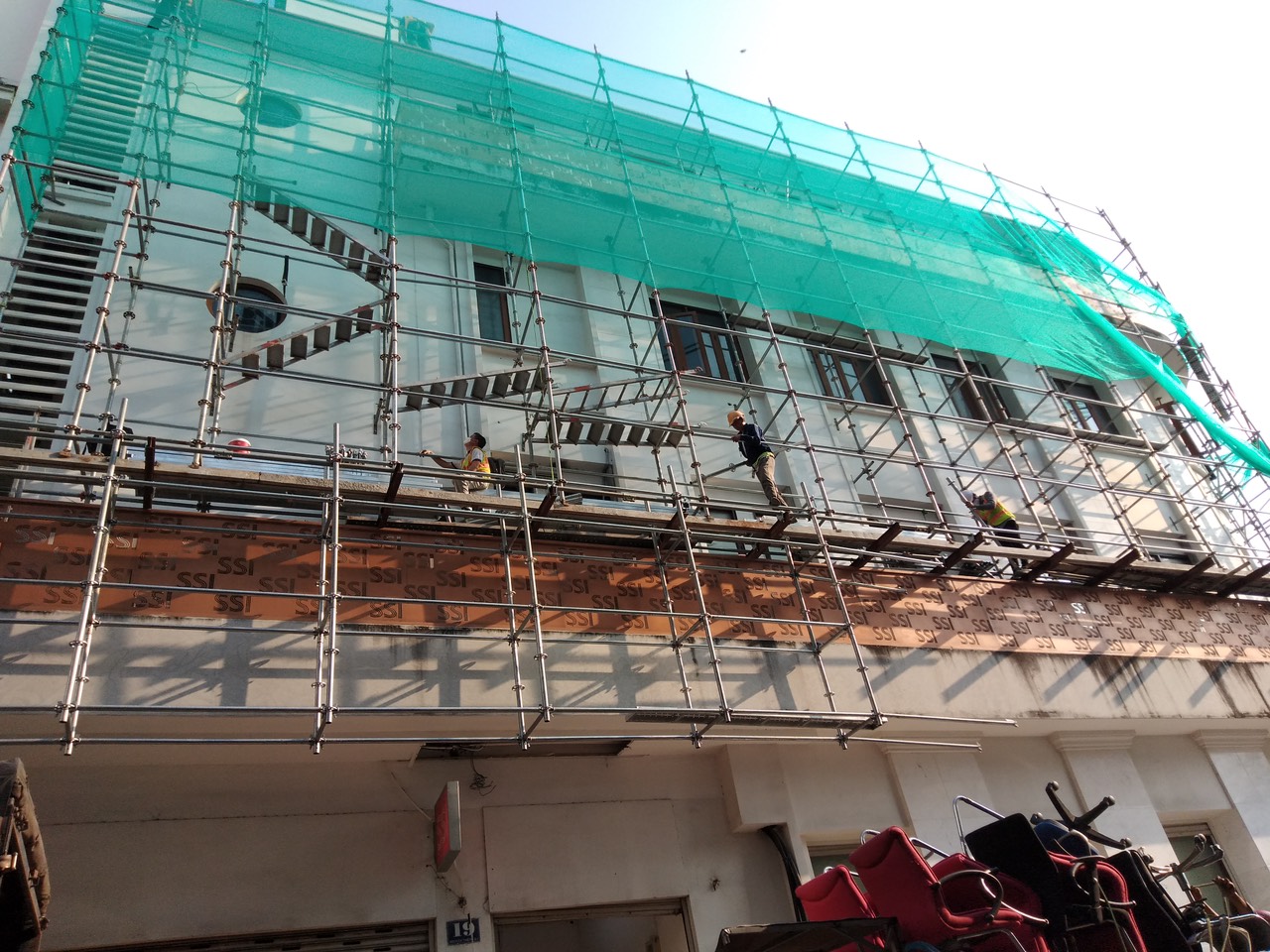 Dịch vụ cho thuê giàn giáo ở Tây Sơn của Quang Phúc
