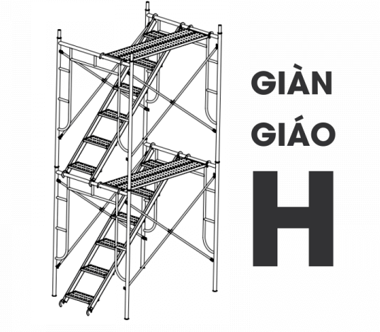 10 bước lắp dựng giàn giáo khung chữ H an toàn, đạt chuẩn